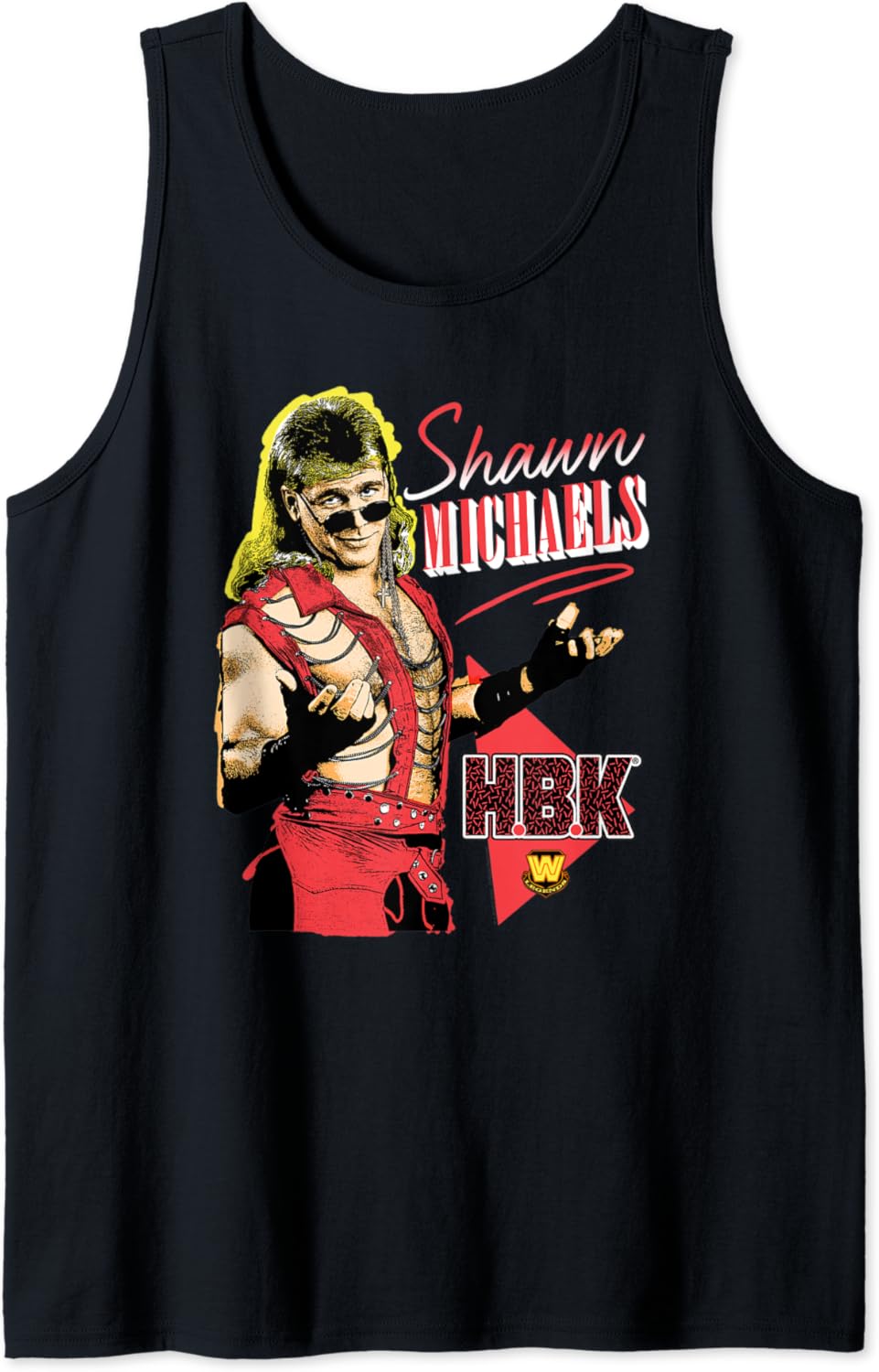 WWE Shawn Michaels HBK Tank Top Amazon.co.uk Clothing
